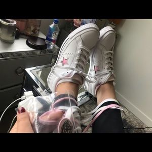 All Star Converse Vintage BABYPINK WHITE✨💕✨ NEW